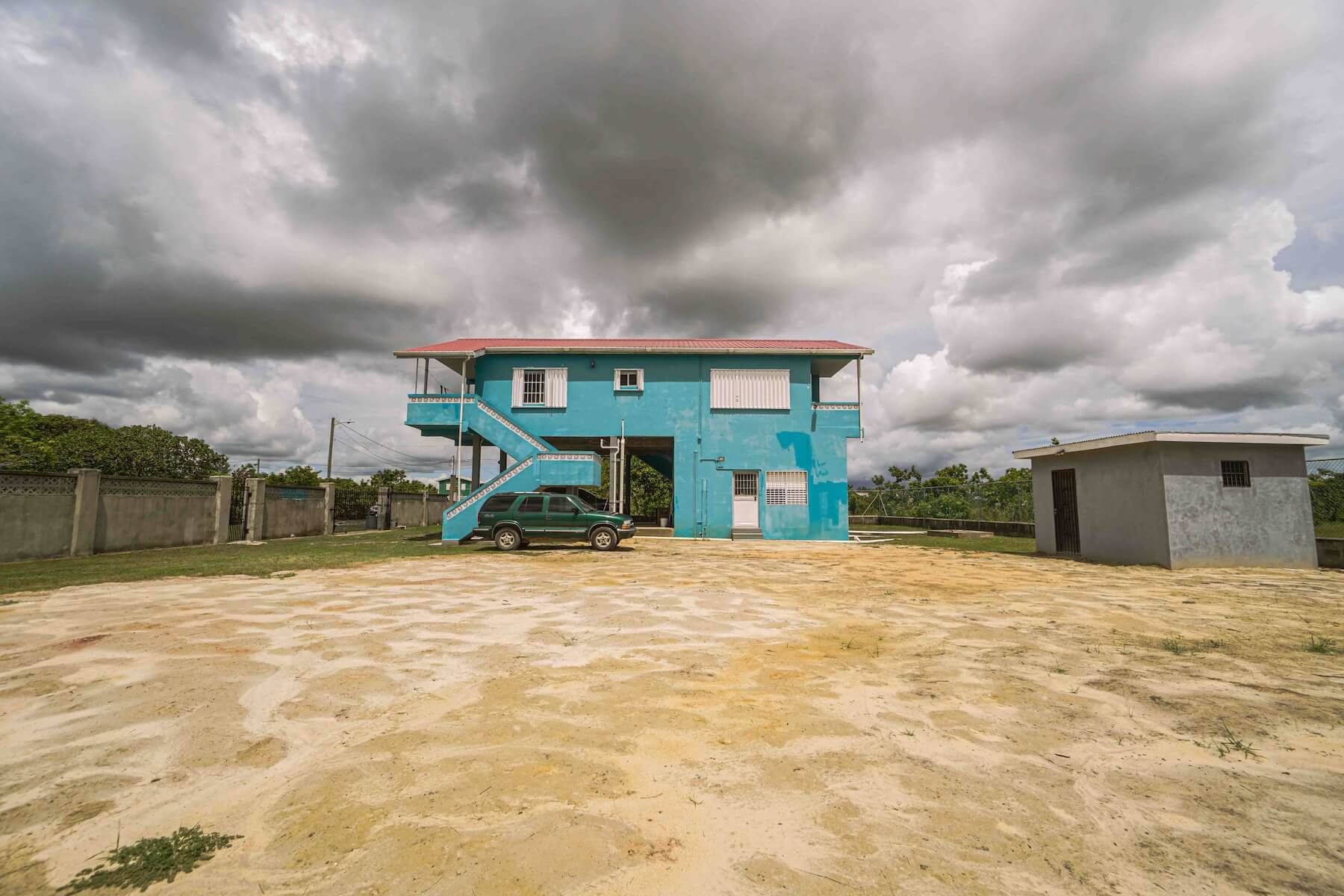 2-Storey, 3 Bed 3 Bath Home & Apartment on Double Lots in Hattieville, Belize