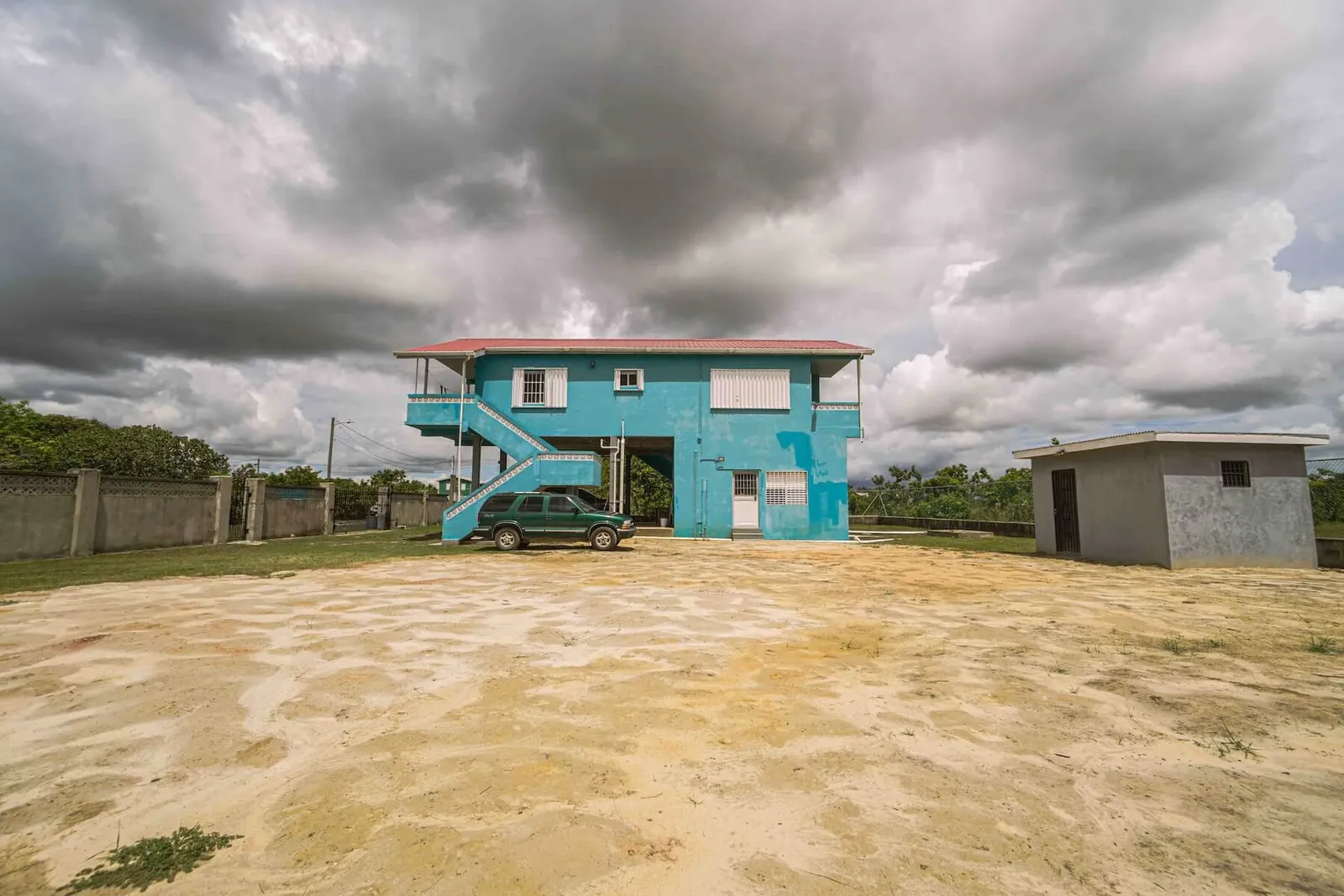 2-Storey, 3 Bed 3 Bath Home & Apartment on Double Lots in Hattieville, Belize