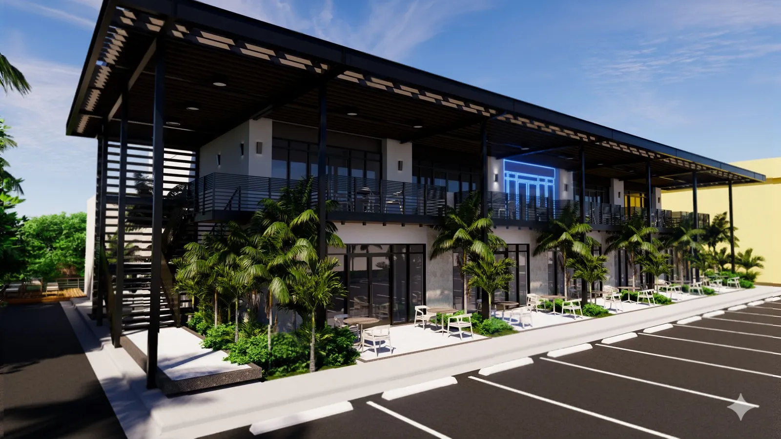 Bridgepoint – Modern Office in Belize City Unit #8 – Upper level 1,200 sq. ft.