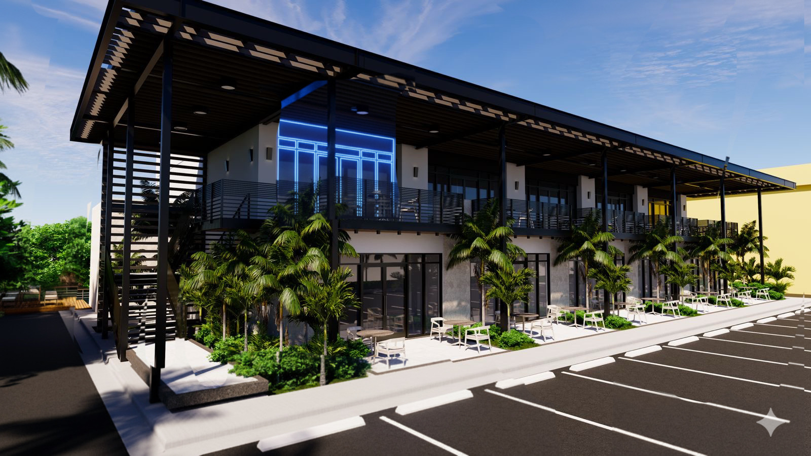 Bridgepoint – Modern Office in Belize City Unit #6 – Upper level 1,200 sq. ft.