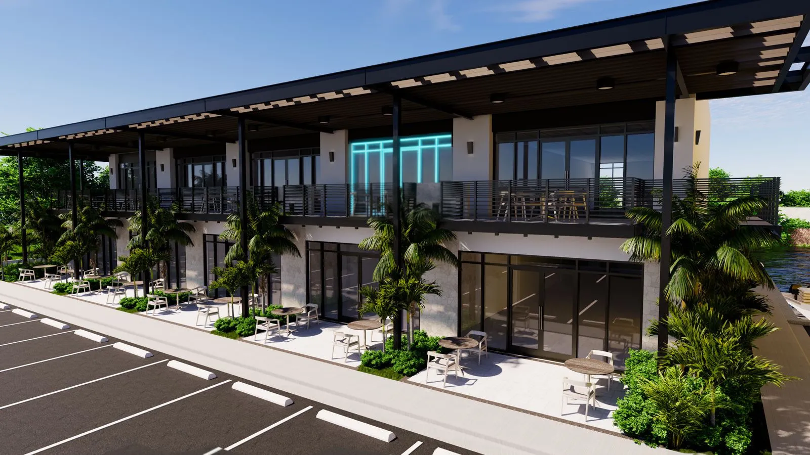 Bridgepoint – Modern Office in Belize City Unit #9 – Upper level 1,200 sq. ft.