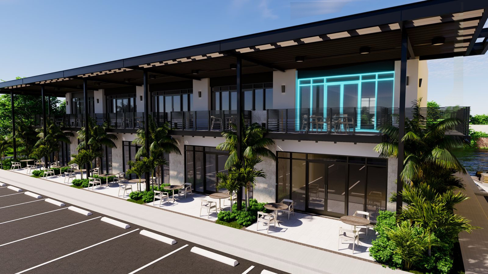 Bridgepoint – Modern Office in Belize City Unit #10 – Upper level 1,200 sq. ft.
