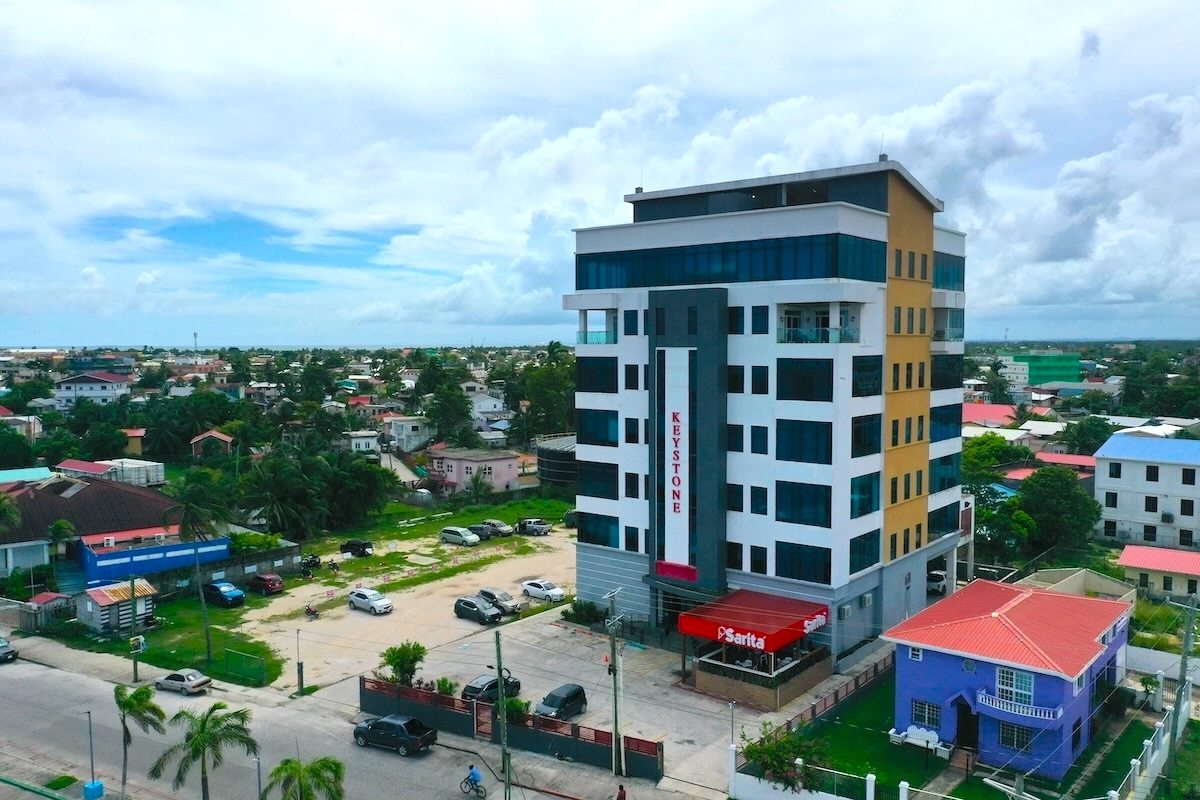 Office Space for Rent on 2nd floor – Keystone Building, Belize City, Belize