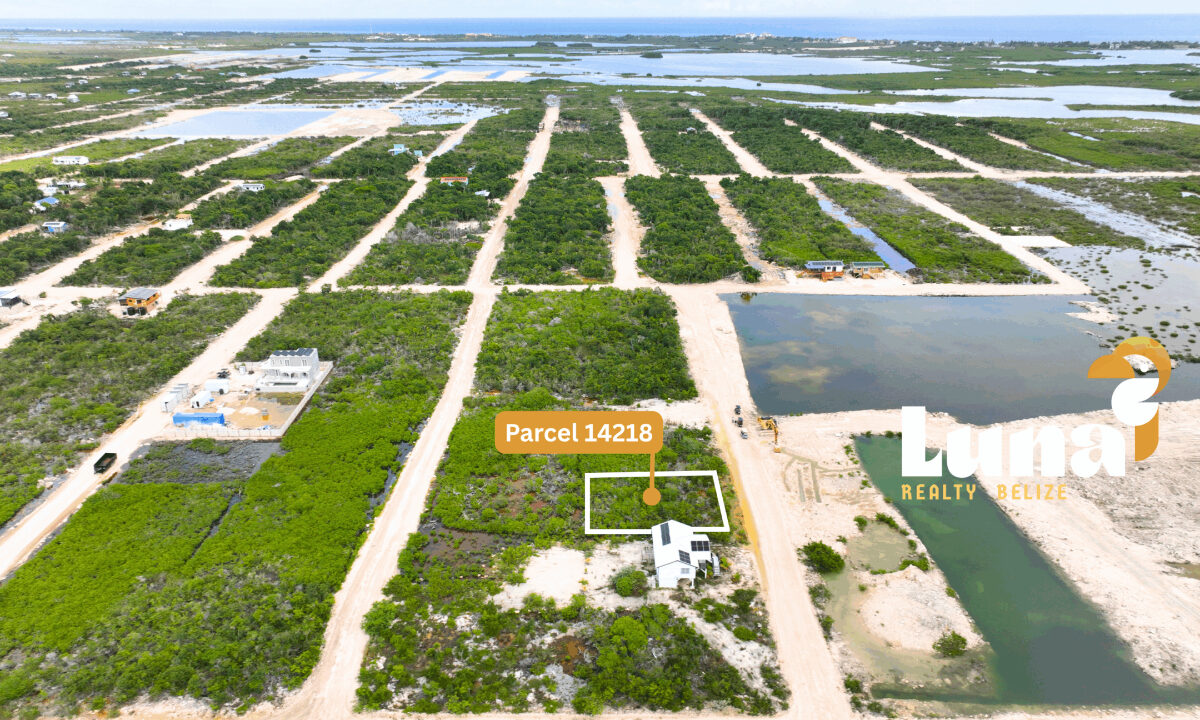 West Caye Parcel 14218 – 75’x100’ ft Parcel Near Secret Beach