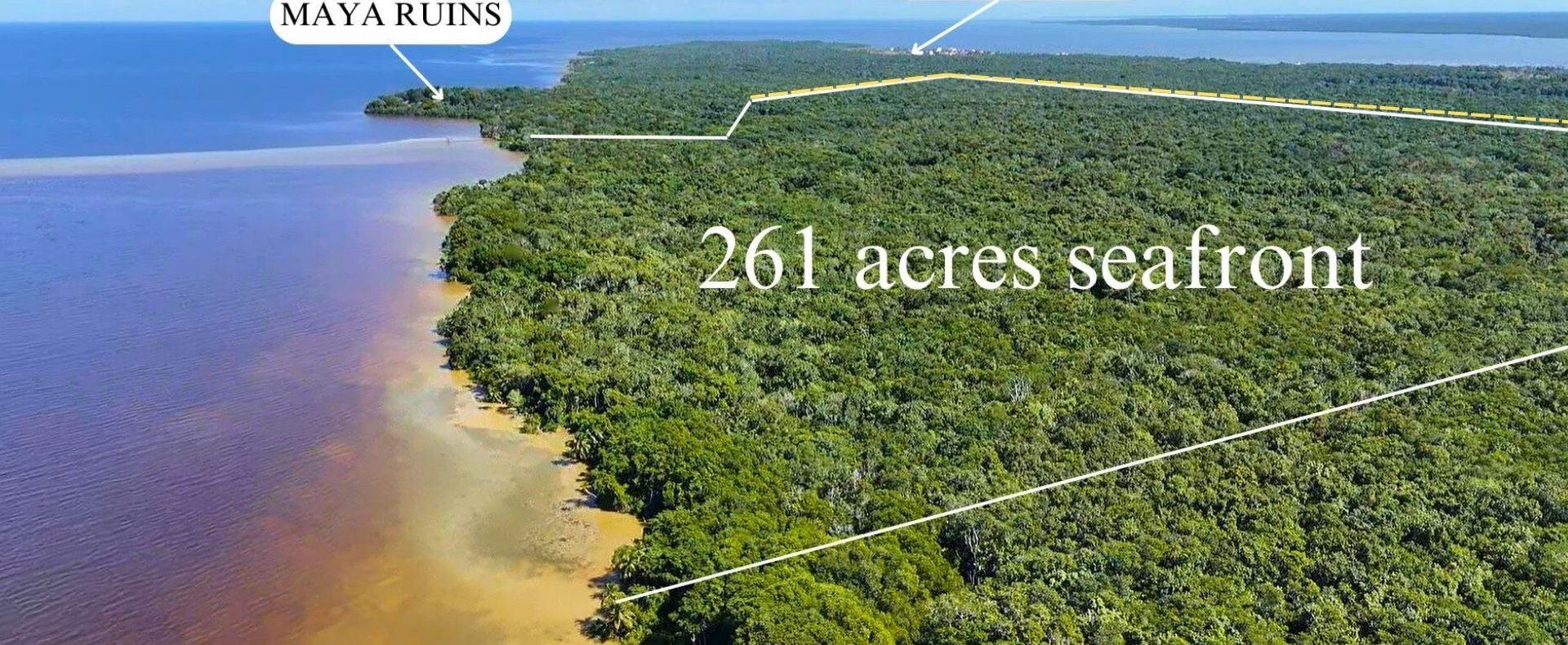 260.948 Acres Beside Ancient Maya Ruins- Cerros, Corozal