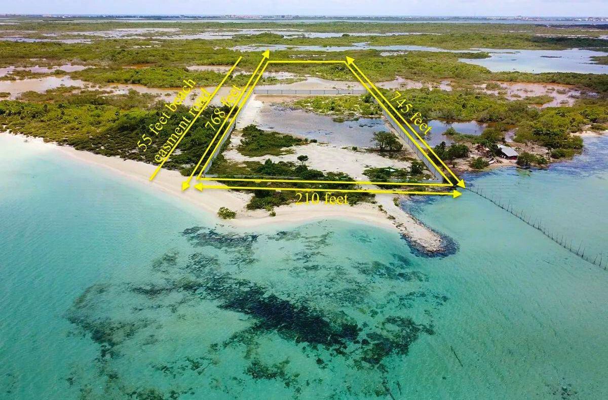 Pristine 3 acre beachfront, secret beach