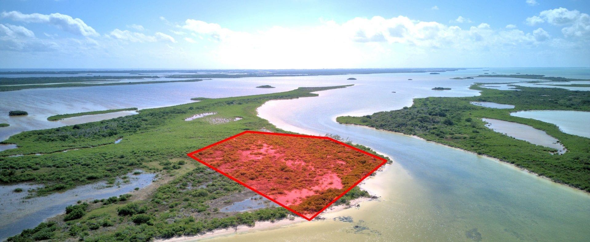 4.3 Acres North Ambergris Caye: Prime Seafront Property for Sale