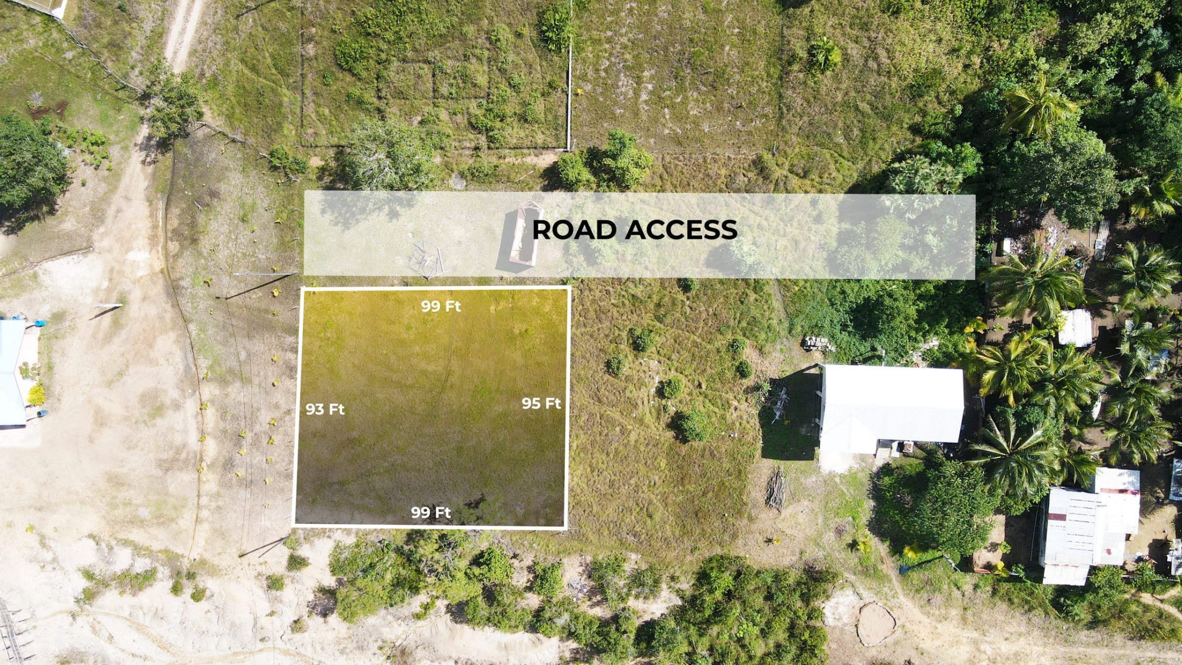 Prime Highway-Front Land in La Democracia Village, Belize