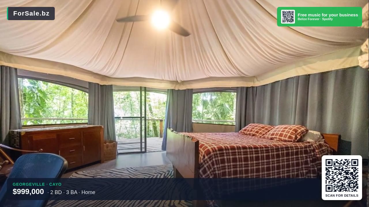 44.52-Acre Off-Grid Jungle Retreat for Sale in Barton Creek Valley, Belize