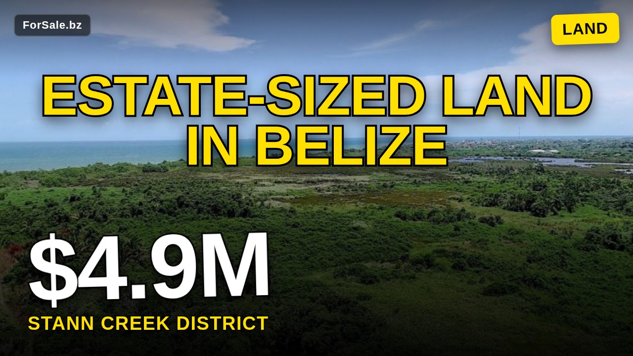 320 Acres with Sea Frontage North of Dangriga Town