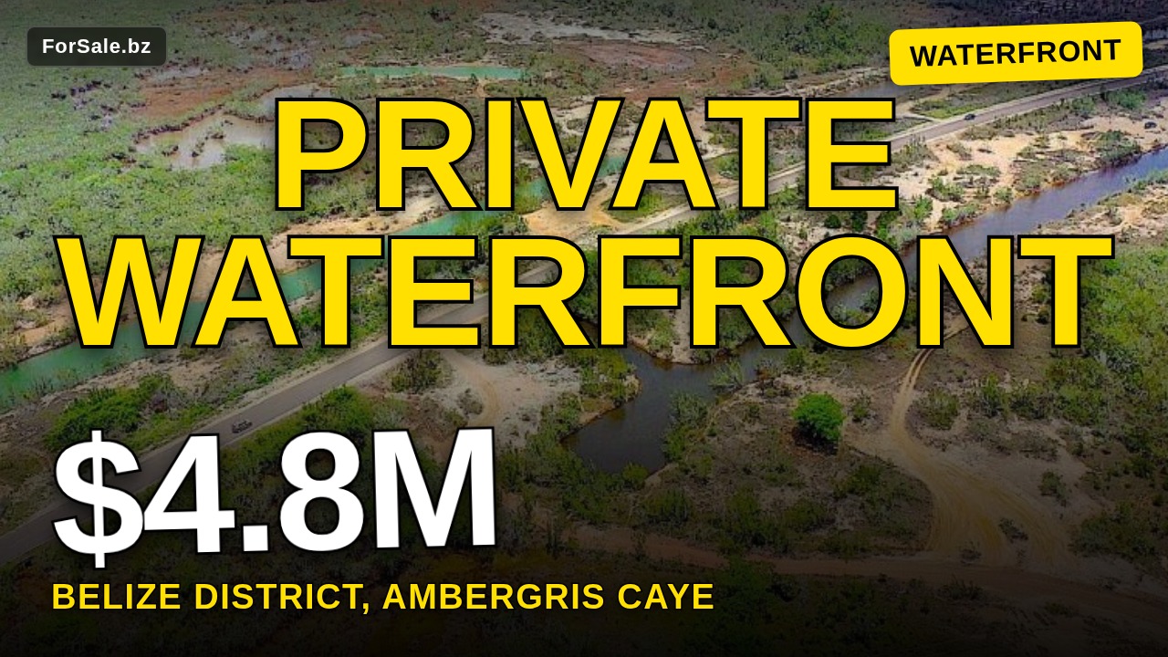 Prime Waterfront Land with River, Creek &amp; Lagoon Frontage