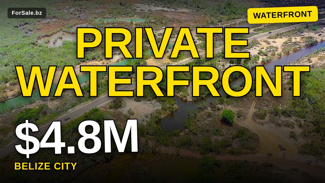 Prime Waterfront Land with River, Creek & Lagoon Frontage