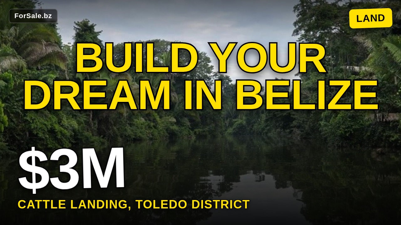 Video tour of Cattle Landing, Toledo, Cattle Landing, Toledo District