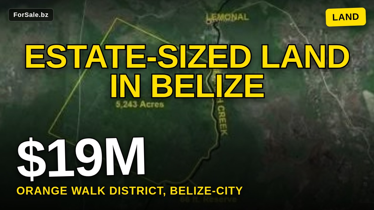 Video tour of 5, 243 Acres - Rancho Dolores Village - Belize, Orange Walk District Belize, Belize City 99999 Rural for Sale