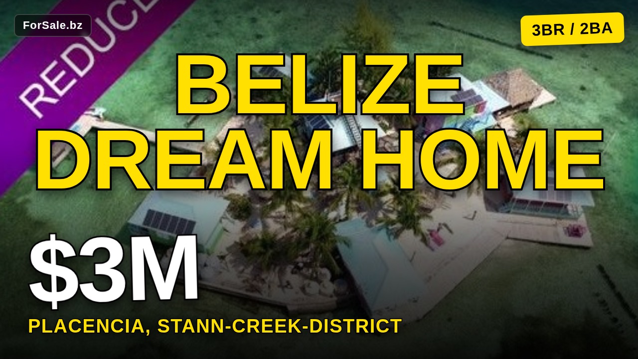 Video tour of Placencia, Stann Creek District