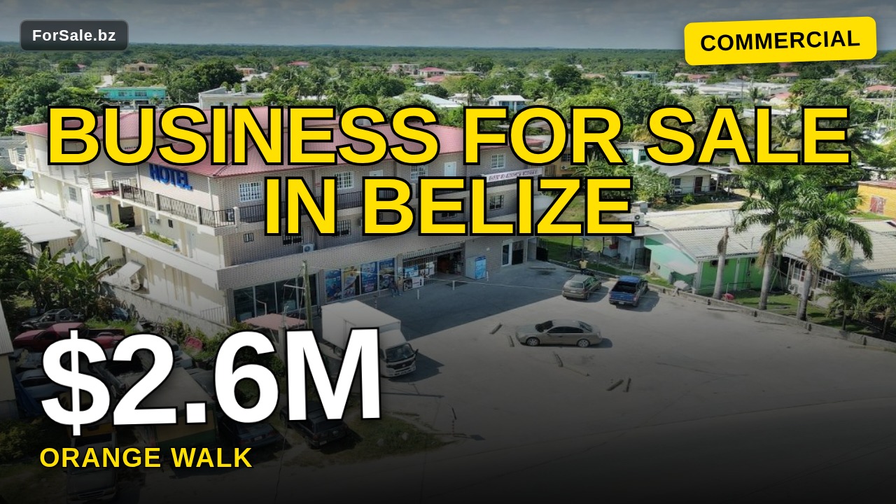 Video tour of Turnkey Newly Built Hotel with Commercial Space in Orange Walk Town, Belize