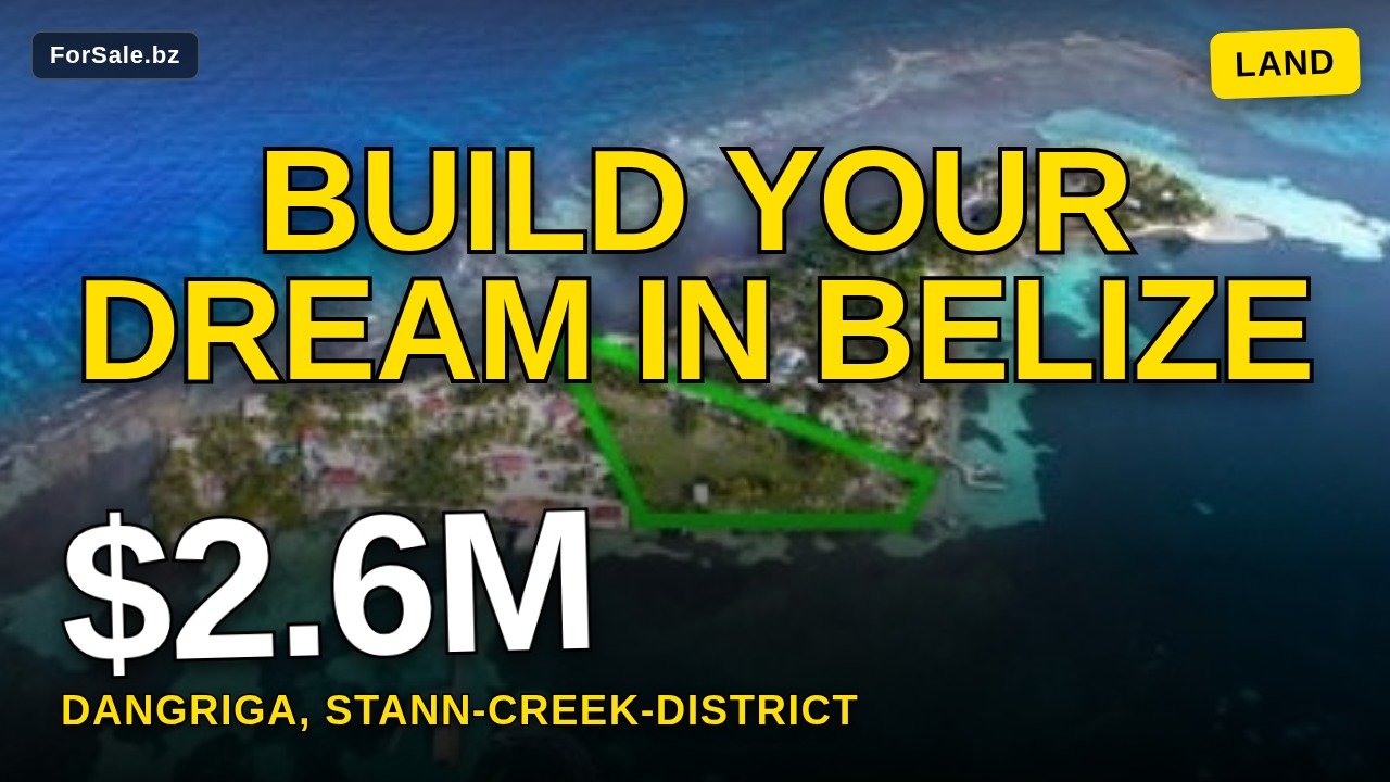 Video tour of XQ5H+7VW, Dangriga, Belize, Dangriga, Stann Creek District Land/Development for Sale