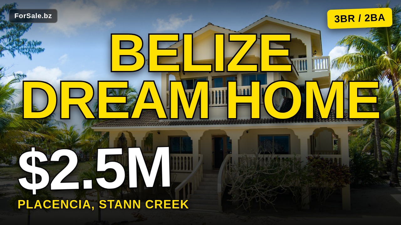 Video tour of Idyllic Beach Estate with Pier and Staff Quarters