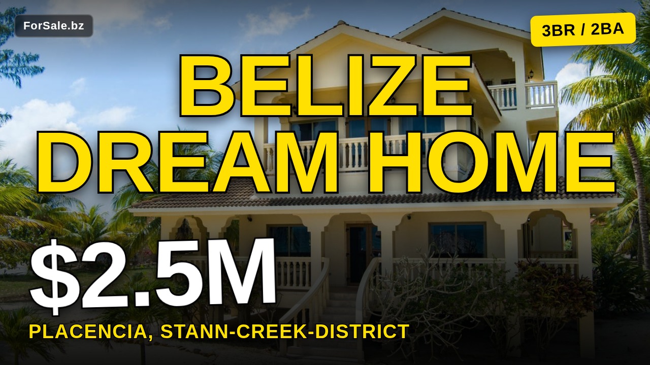 Video tour of 302 Caribbean Way, Placencia, Stann Creek District, Placencia, Stann Creek District