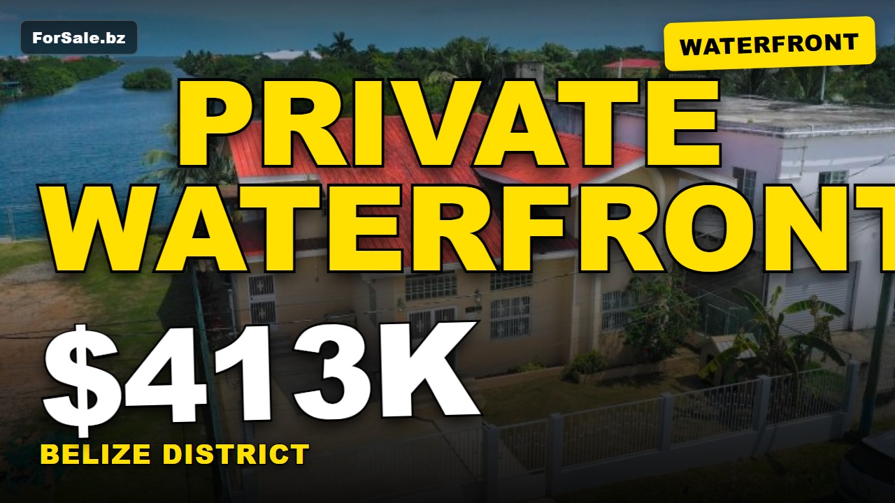 Video tour of Stunning Waterfront Property in Vista Del Mar, Ladyville, Belize