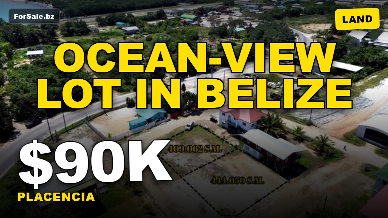 Video tour of ARL48 – Ready for Construction Lots For Sale North of Airstrip – Placencia