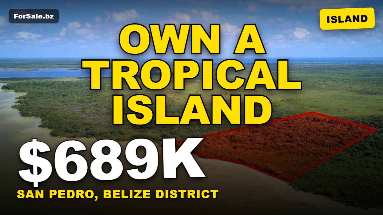 Video tour of 6-Acre Beachfront Property | North Ambergris Caye | Bracilete Caye