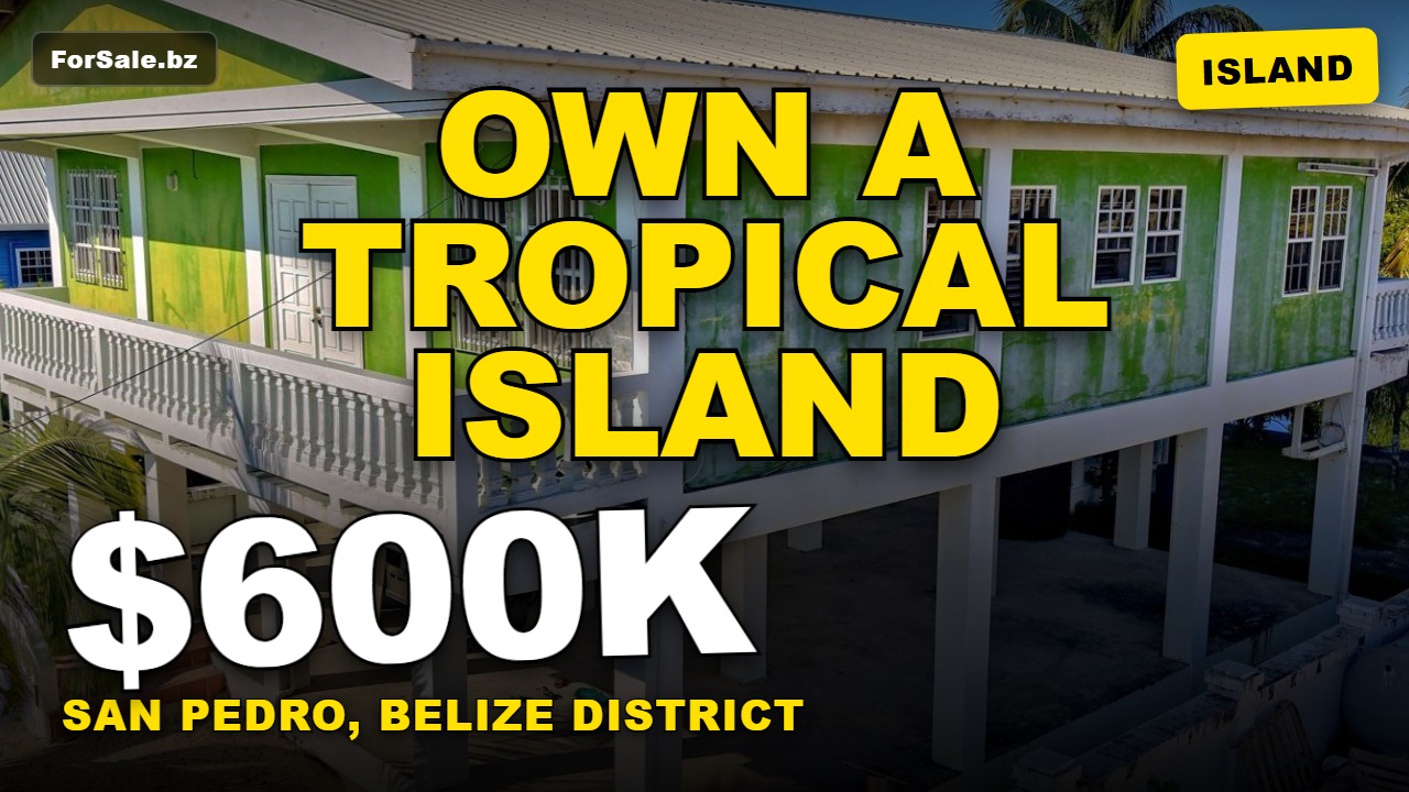 Video tour of Gorgeous canal front House in San Pedro, Ambergris Caye